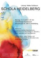 Plakat Kunstverein Heidelberg