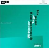 CD-Cover – Wittener Tage für neue Kammermusik 2011 CD-Cover – Wittener Tage für neue Kammermusik 2011