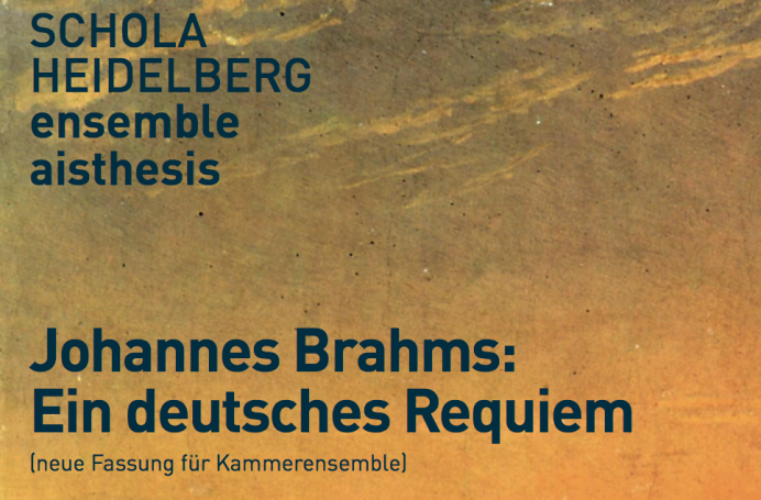 CD-Cover – Johannes Brahms – Ein deutsches Requiem
